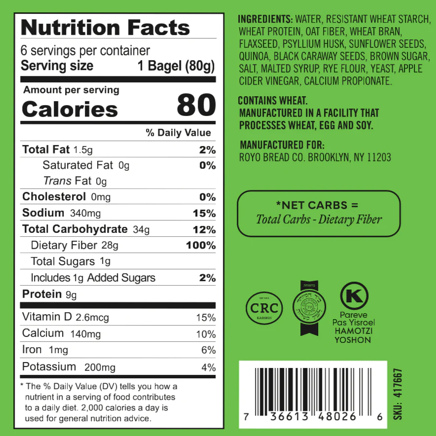 Super Seed Keto-Friendly Bagel - Image 2